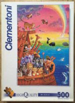 Image of the puzzle 500, Clementoni, Noah's Ark, by Bill Bell, Complete, Picture of the box