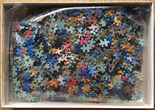Image of the puzzle 1500, Jumbo, Bird of Paradise, by Enrique Nieto, Complete, Picture of the bag