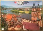 Image of the puzzle 3000, Jumbo, Miltenberg on the River Main, West Germany, Complete, Picture of the box