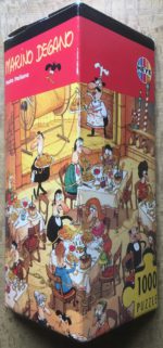 Image of the puzzle 1000, Heye, Pasta Italiana, by Marino Degano, Complete, Picture of the box