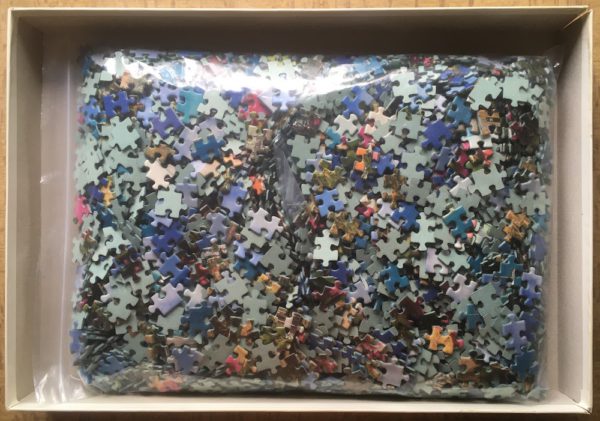 Image of the puzzle 3000, Ravensburger, Antilles, St. Maarten, the Caribbean, Incomplete, Picture of the bag