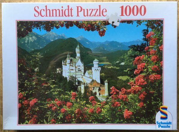 Image of the puzzle 1000, Schmidt, Neuschwanstein Castle, Factory Sealed, Picture of the box