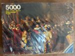 Image of the puzzle 5000, Ravensburger, The Night Watch, by Rembrandt, Factory Sealed, Picture of the Box
