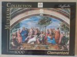 Image of the puzzle 1000, Clementoni, Parnassus, Raphael, Factory Sealed, Picture of the box