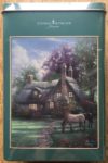 Image of the puzzle 500, Schmidt, A Perfect Summer Day, Kinkade, Factory Sealed, Picture of the box