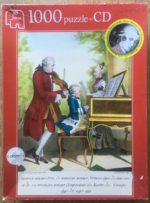 Image of the puzzle 1000, Jumbo, The Young Mozart, by Schieferdecker, Complete, Picture of the box