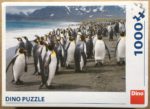 Image of the puzzle 1000, Dino, Penguins of South Georgia, by Danita Delimont, Factory Sealed, Picture of the box