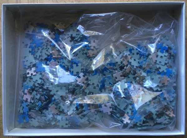 Image of the puzzle 1000, Nathan, Petits Mistigris, Complete, Picture of the bag