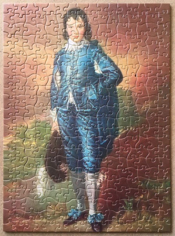 Image of the puzzle 350, Tuco, Blue Boy, by Thomas Gainsborough, Complete, Picture of the puzzle