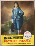 Image of the puzzle 350, Tuco, Blue Boy, by Thomas Gainsborough, Complete, Picture of the box