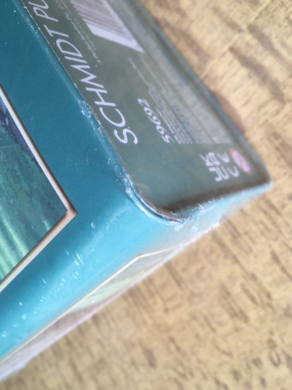 Image of the puzzle 500, Schmidt, A Perfect Summer Day, Kinkade, Factory Sealed, Picture of the box