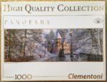 Image of the puzzle 1000, Clementoni, Christmas Invitation, Davison, Complete, Picture of the box