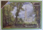Image of the puzzle 1000, Falcon, Salisbury Cathedral, John Constable, Factory Sealed, Picture of the box