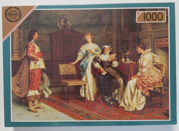 Image of the puzzle 1000, Falcon, The Introduction, Tito Conti, Factory Sealed, Picture of the box