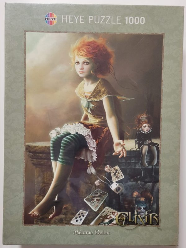 Image of the puzzle 1000, Heye, Games, Mélanie Delon, Factory Sealed, Picture of the box