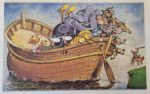 Image of the puzzle 120, Heye, Bye Bye Noah!, by Loup, Complete, Picture of the pu``le