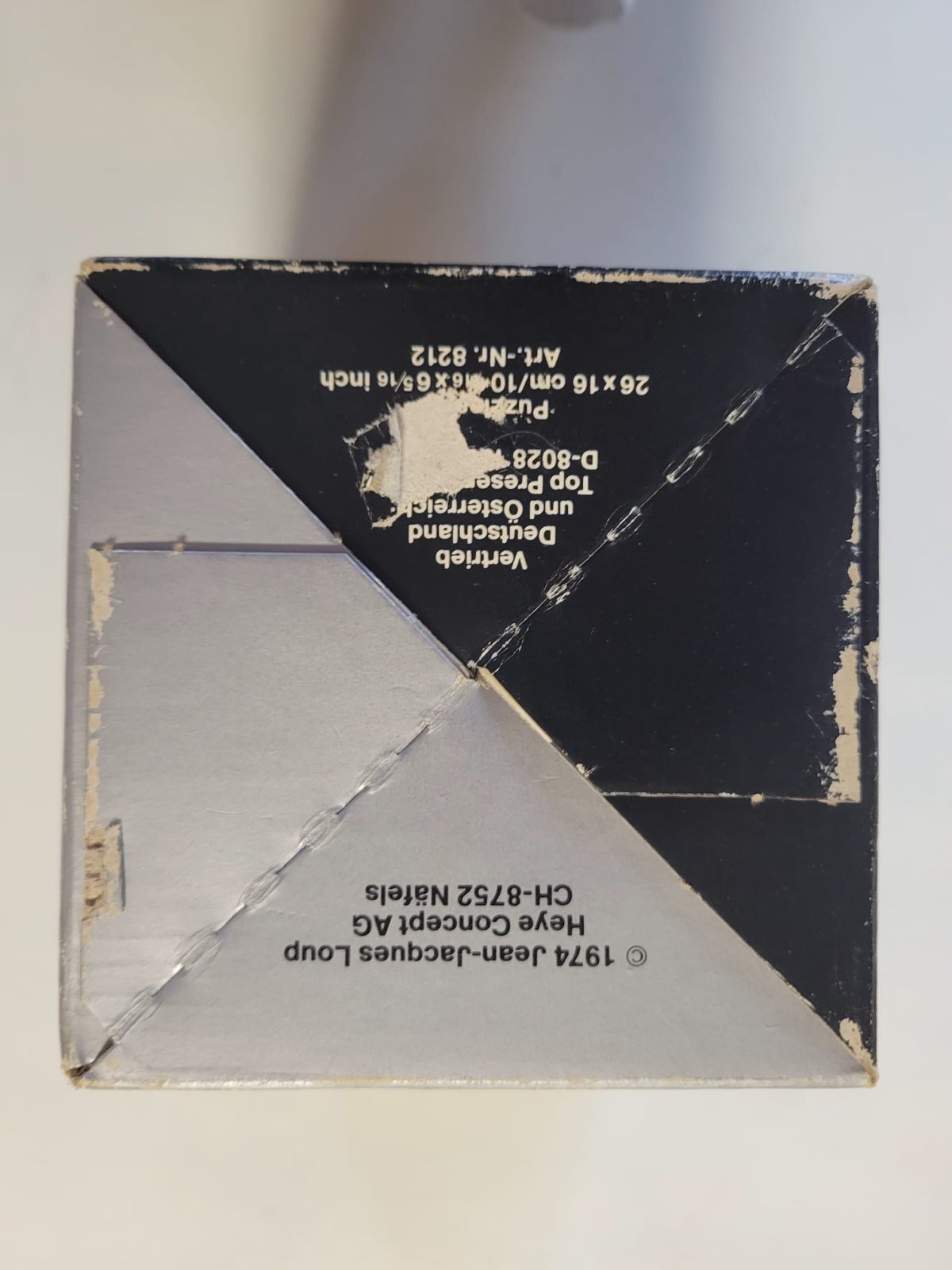 Image of the puzzle 120, Heye, Bye Bye Noah!, by Loup, Complete, Picture of the box