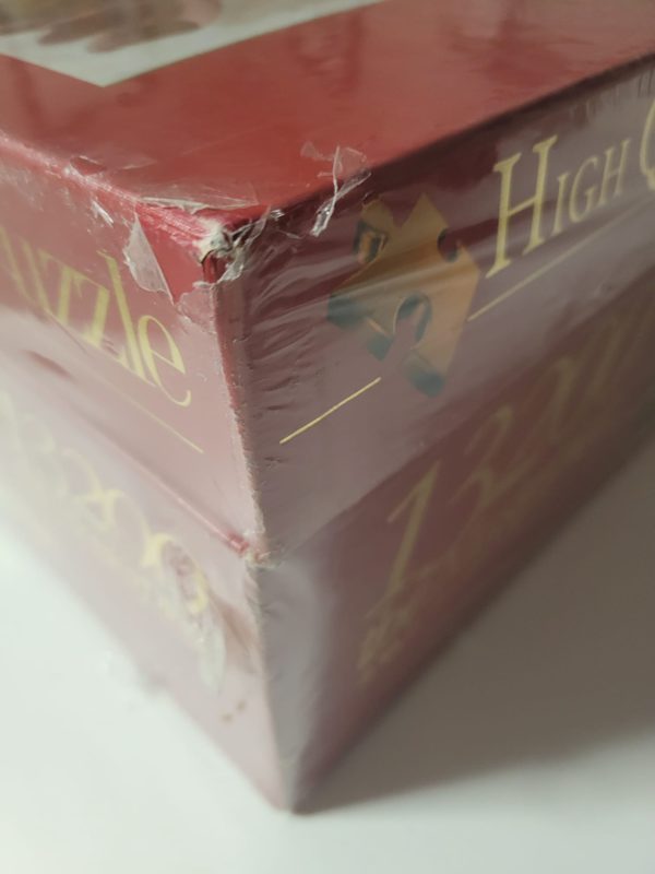 Image of the puzzle 13200, Clementoni, The Creation of Adam, by Michelangelo, Factory Sealed, Picture of the corner