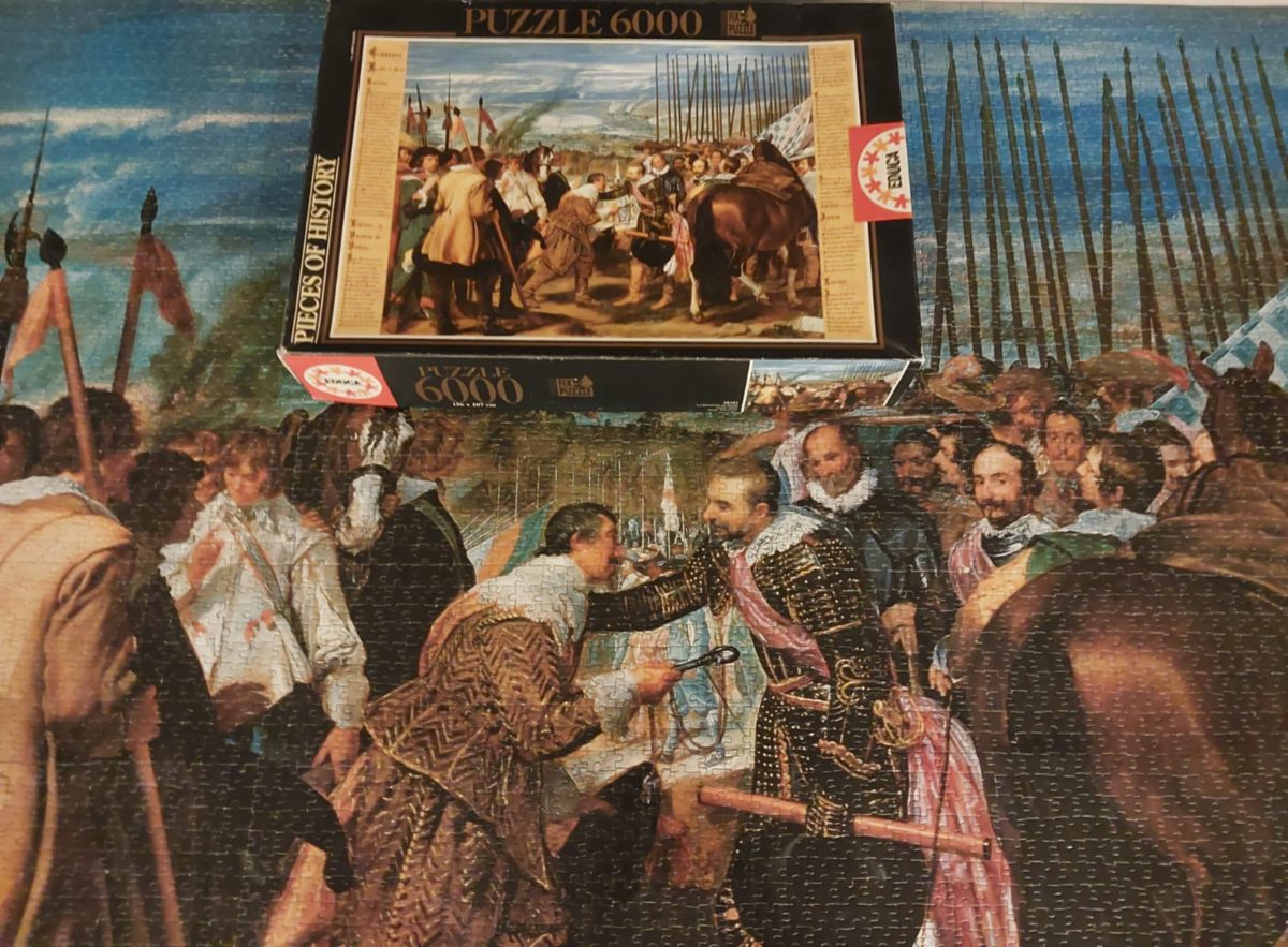 Image of the puzzle 6000, Educa, The Surrender of Breda, by Diego Velázquez, Complete, Picture of the puzzle