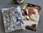 Image of the puzzle 1000, Interdruk, Lady Lilith, Rossetti, Sealed Bag, Picture of the bag