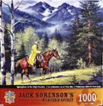 Image of the puzzle 1000, Master Pieces, Springtime in the High Country, by Sorenson, Complete, Picture of the Box