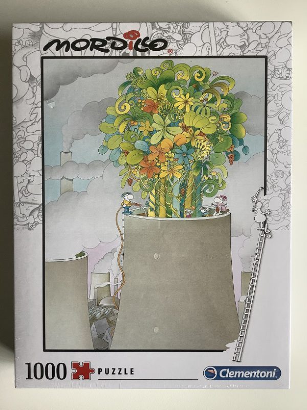 Image of the puzzle 1000, Clementoni, The Cure, Guillermo Mordillo, Factory Sealed, Picture of the box