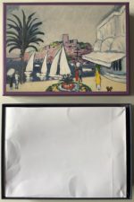 Image of the puzzle 1000, Bekking & Blitz, View on the Casino in Cannes, by Kees van Dongen, Complete, Picture of the contents