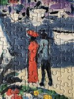 Image of the puzzle 1000, Bekking & Blitz, View on the Casino in Cannes, by Kees van Dongen, Complete, Detail of the puzzle