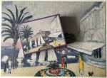 Image of the puzzle 1000, Bekking & Blitz, View on the Casino in Cannes, by Kees van Dongen, Complete, Picture of the contents