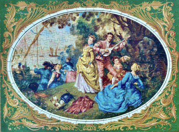 Image of the puzzle 360, Tower Press, Riverside Melodies, Complete, Picture of the Puzzle