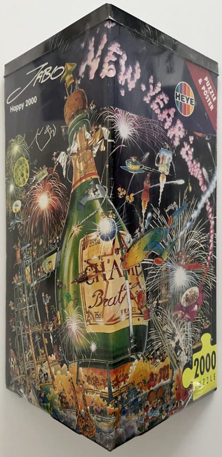 Image of the puzzle 2000, Heye, Happy 2000, Jan Birck "Jabo", Factory Sealed, Picture of the box
