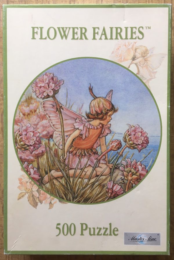 Image of the puzzle 500, PTZ, Flower Fairies, Cicely Mary Barker, Complete, Picture of the box