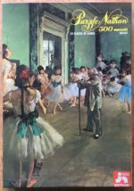 Image of the puzzle 500, Nathan, Dancing Class, Degas, Complete, Picture of the box