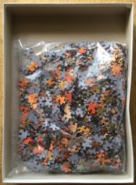 Image of the puzzle 1000, Schmidt, Sunset, by John Naito, Sealed Bag, Picture of the bag