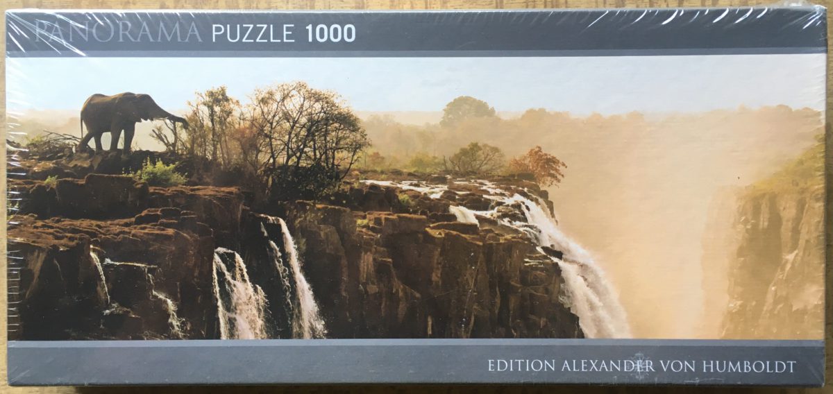 Image of the puzzle 1000, Heye, Elephant, by Marsel Van Oosten, Factory Sealed, Picture of the box