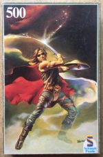 Image of the puzzle 500, Schmidt, The Champion, by Boris Vallejo, Incomplete, Picture of the box