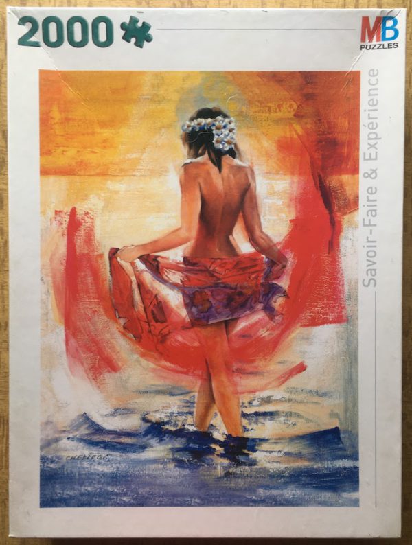 Image of the puzzle 2000, MB, Facing the Sun, by Talantbek Chekirov, Factory Sealed, Picture of the box