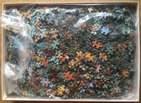 Image of the puzzle 3000, Nathan, Autumn Colors, Sealed Bag, Picture of the bag