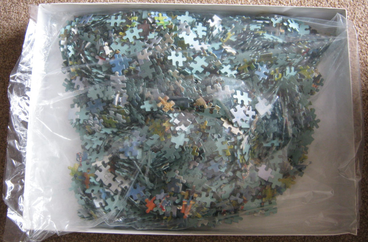 3000, Waddingtons, Ploughing, by Peter Moranth, Sealed Bag, Listed by Pippa Image of the puzzle 3000, Waddingtons, Ploughing, by Peter Moranth, Sealed Bag, Picture of the bag