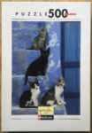 Image of the puzzle 500, Nathan, Fratrie Féline, Complete, Picture of the box