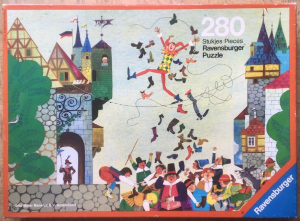 Image of the puzzle 280, Ravensburger, Tijl Uilenspiegel, Complete, Picture of the box