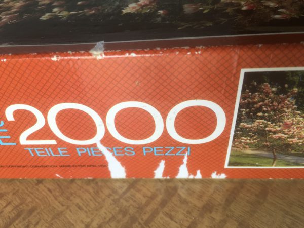 Image of the puzzle 2000, MB, Baden, Aargau, Switzerland, Complete, Detail of the box