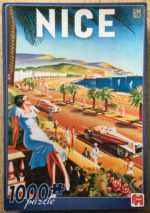 Image of the puzzle 1000, Jumbo, Nice, by Eff D'Hey, Complete, Picture of the box