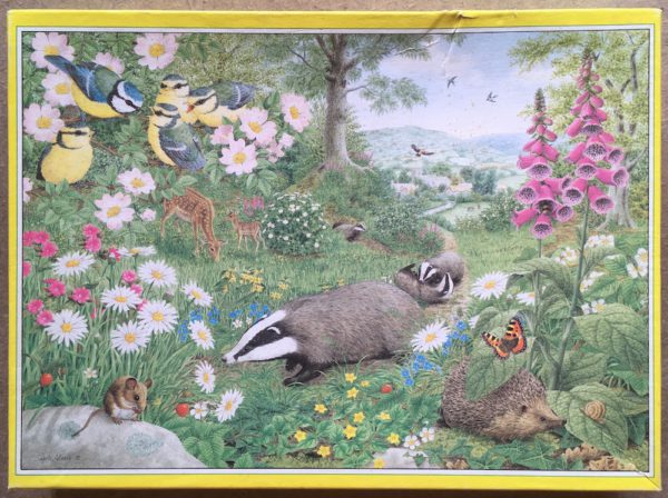 Image of the puzzle 500, Express Gifts, Country Charm, by Sarah Adams, Complete, Picture of the box