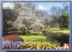 Image of the puzzle 2000, Nathan, Spring Blossoms, by Gontscharoff, Sealed Bag, Picture of the box