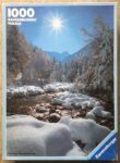 Image of the puzzle 1000, Ravensburger, Winter Atmosphere, Siegfried Eigstler, Complete, Picture of the box