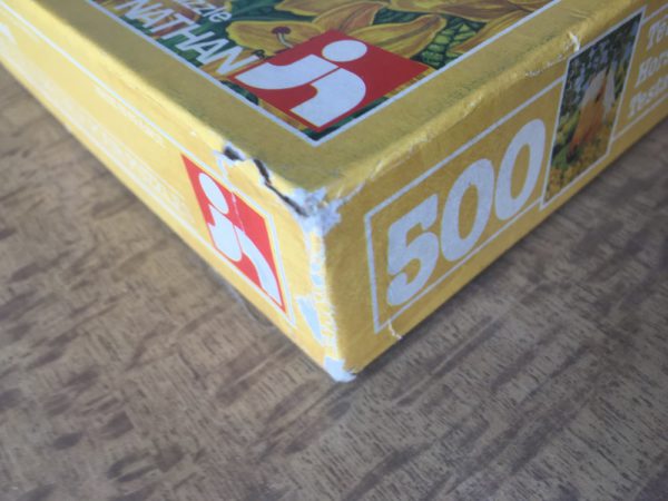 Image of the puzzle 500, Nathan, Horse's Head, by Anthea Lewis, Complete, Picture of the corner