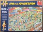 Image of the puzzle 1000, Jumbo, WC Women's Soccer, by Jan van Haasteren, Complete, Picture of the box