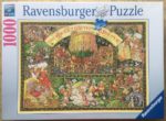 Image of the puzzle 1000, Ravensburger, Windswor Wives, by Peter Church, Factory Sealed, Picture of the box