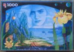 Image of the puzzle 1000, Jumbo, Yellow Iris, by Loesche & Holl, Complete, Picture of the box